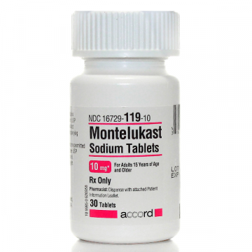 Montelukast Sodium 10mg 30 Tablets Category