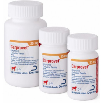 Carprovet (Carprofen) - 25 mg 1 chew Category