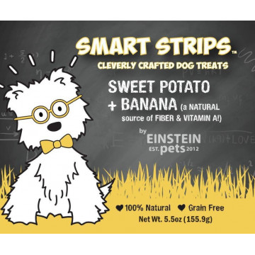 Einstein Pet Hand Crafted Chew Strips Banana Category