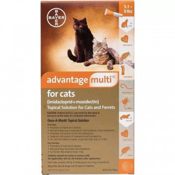 Advantage Multi for Cats 5-9 lbs 1 dose Category