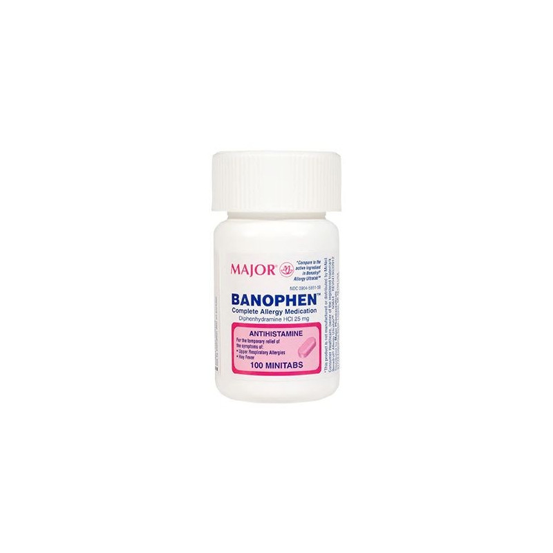 Diphenhydramine (Generic Benadryl) 25