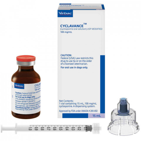 Cyclavance (cyclosporine oral solution) for Dogs 100 mg/mL