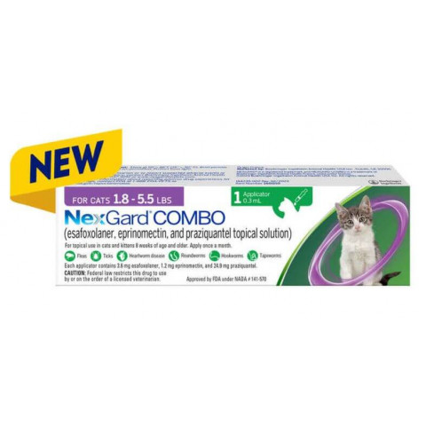 NexGard COMBO Topical for Cats and Kittens