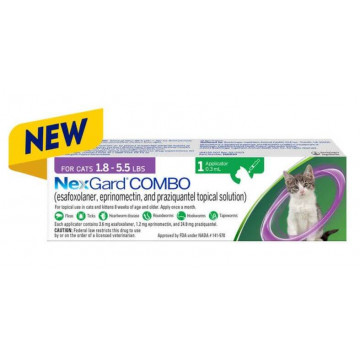 NexGard COMBO 1.8-5.5 LBS 1 DOSE Category