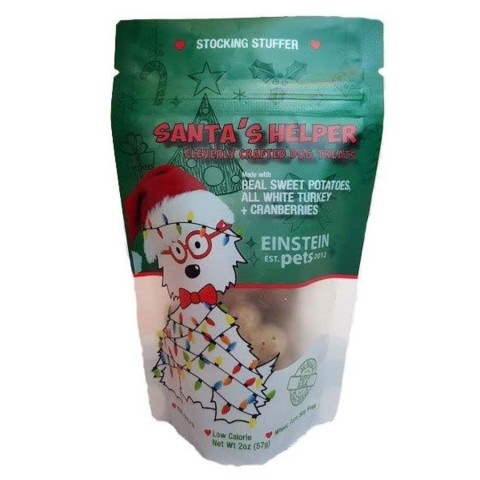 Einstein Pets Holiday Seasonal Treat Santa Helper