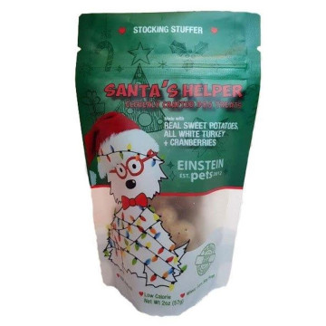 Einstein Pets Holiday Seasonal Treat Santa Helper Category