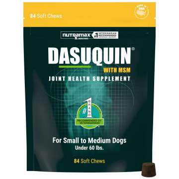 Dasuquin soft chews with MSM 0-60 lbs 84 ct 1 pack Category