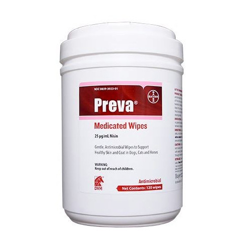 Preva Medicated Wipes