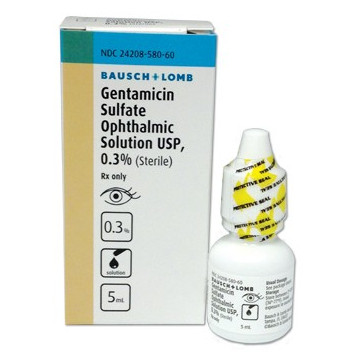 Gentamicin Sulfate Ophthalmic Solution Category
